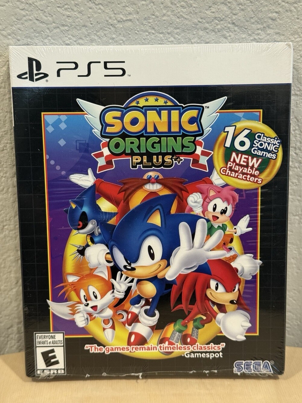 Sonic Origins Plus PS5 - SEGA, Platformer, Multiplayer, SEALED PLAYSTATION 5